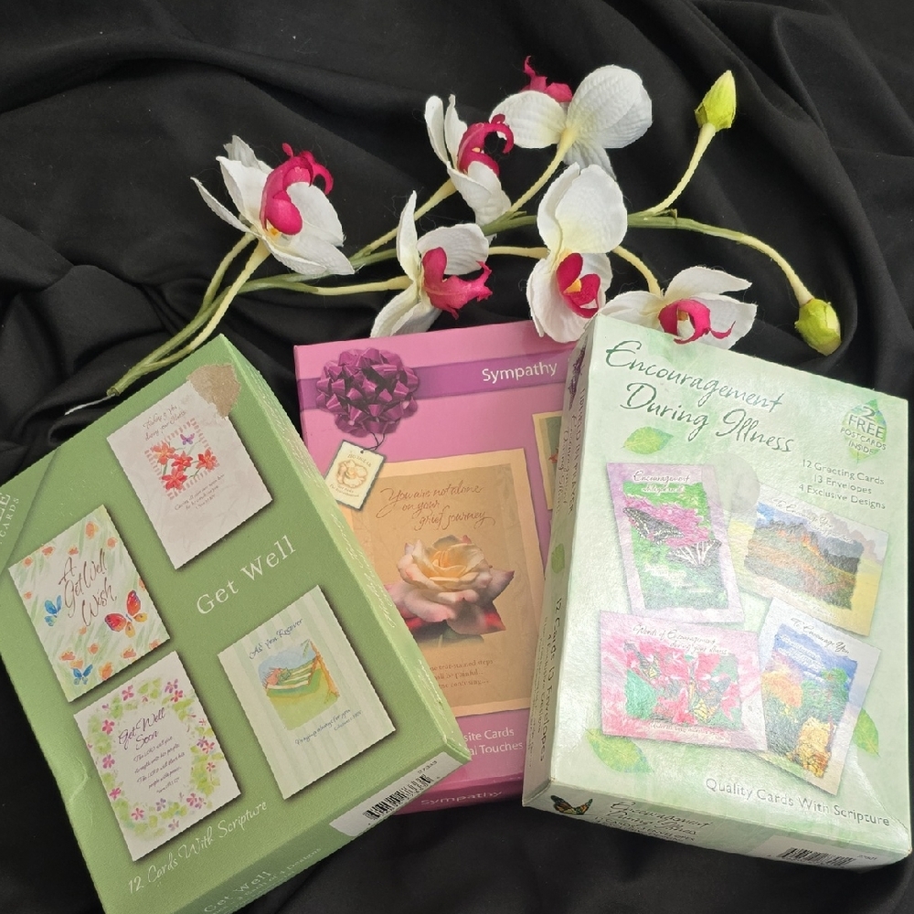Encouragement Greeting Cards Set